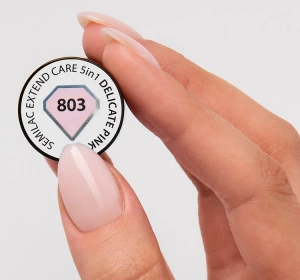SEMILAC EXTEND CARE 5IN1 HYBRIDLACK BASIS TOP 803 DELICATE PINK7ML