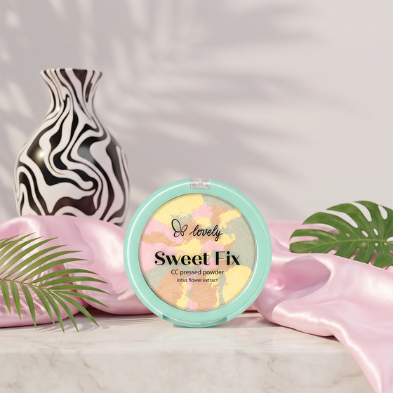 Lovely Sweet Fix mattierender Kompaktpuder für das Gesicht 4,5 g