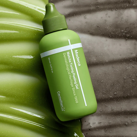 Centellian24 Madeca Matcha Toner Peeling Gel – tonisierendes Peeling-Gel für das Gesicht mit Matcha, 150 ml