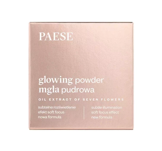 Kliknij na zdjęcie, aby je powiększyć PAESE GLOWING POWDER PUDERNEBEL 12 NATURAL BEIGE 10G