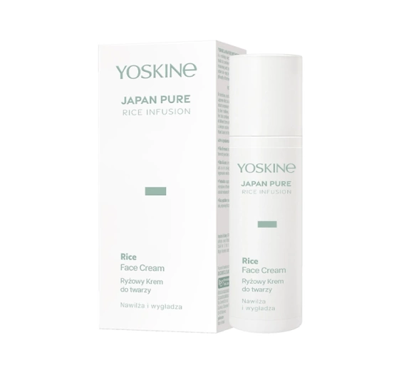 Yoskine Japan Pure Rice Infusion Reis-Gesichtscreme 50 ml
