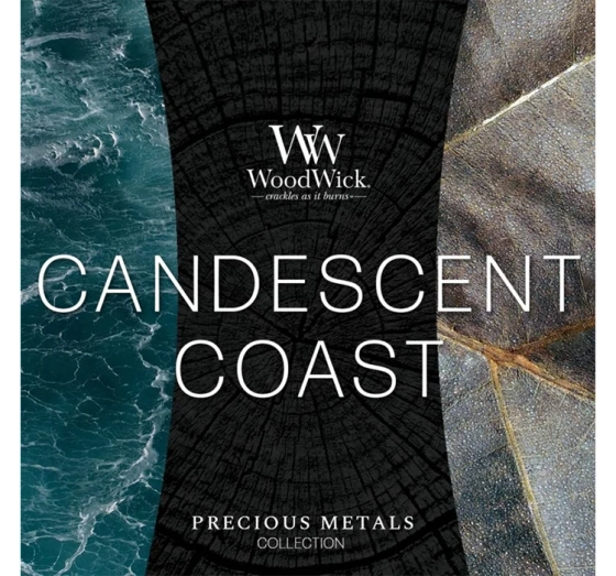 Woodwick Medium Jar Candle Duftkerze Candescent Coast 275 g
