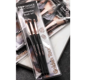 Top Choice Golden Touch Augen-Make-up-Pinsel, 3er-Set, 38662