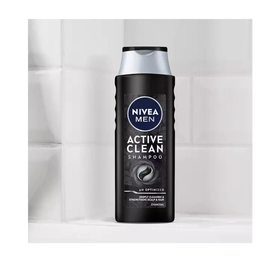NIVEA MEN Active Clean Haarshampoo für Männer 400 ml
