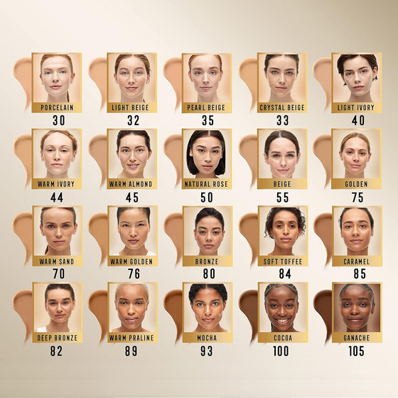 Kliknij na zdjęcie, aby je powiększyć Max Factor Miracle Pure Hautpflegende Foundation 55 Beige 30 ml