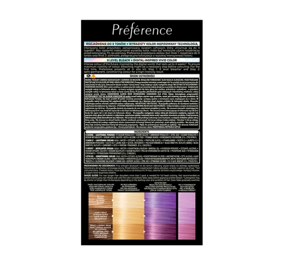 L'ORÉAL PARIS PRÉFÉRENCE METAVIVID HAARFARBE 9.120 META LILAC