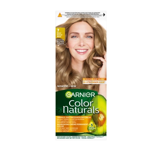 GARNIER COLOR NATURALS PERMANENTE HAARFARBE 7 BLOND