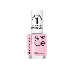 Rimmel Super Gel French Manicure Nagellack 091 English Rose 12 ml