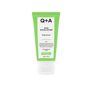 Q+A AHA Exfoliator glättendes Körperpeeling mit Säuren 50ml