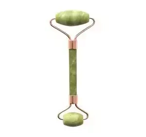 FLUFF FACE ROLLER FÜR GESICHTSMASSAGE GRÜNER JADEIT