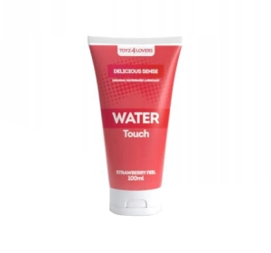 Toyz4 Lovers Delicious Sense Water Touch Gleitgel auf Wasserbasis mit Erdbeergeschmack, 100 ml