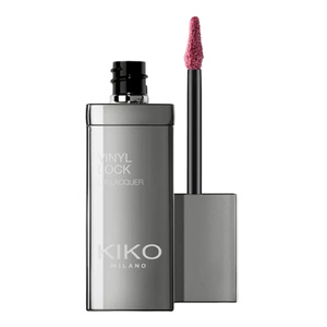 KIKO Milano Vinyl Lock Lip Lacquer – Flüssig-Lippenstift mit Vinyl-Finish 04 Taste Of Mauve 4 ml
