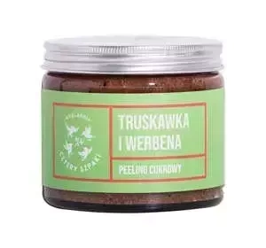 MYDLARNIA CZTERY SZPAKI ZUCKERPEELING ERDBEERE UND VERBENA 250ML