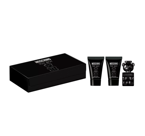 Moschino Toy Boy Eau de Parfum 5 ml + After Shave Balsam 25 ml + Duschgel 25 ml 