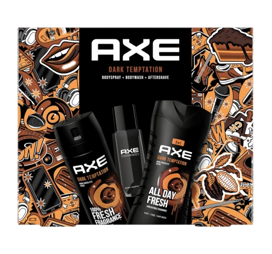 AXE DARK GESCHENKSET FÜR MÄNNER GEL + DEODORANT + ASL