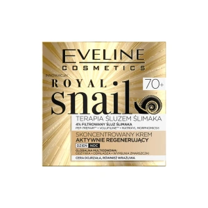 Eveline Cosmetics Royal Snail – konzentrierte, aktiv regenerierende Gesichtscreme 70+ 50 ml