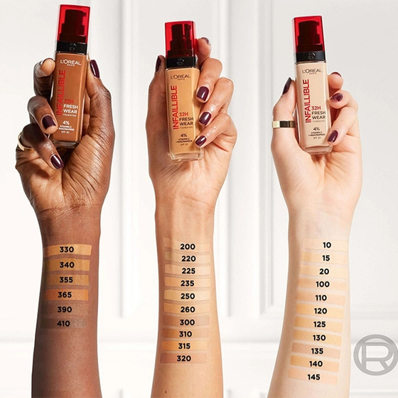 L'Oréal Paris Infaillible 32 H Fresh Wear Langanhaltende Foundation 125 30 ml
