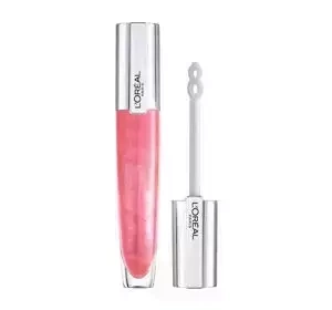 LOREAL BRILLIANT SIGNATURE PLUMP-IN-GLOSS LIPGLOSS 406 I AMPLIFY 7ML