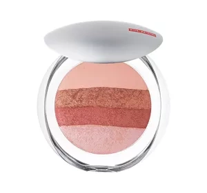 Pupa Milano Luminys Baked All Over Highlighter-Puder fürs Gesicht 01 Stripes Rose 9g