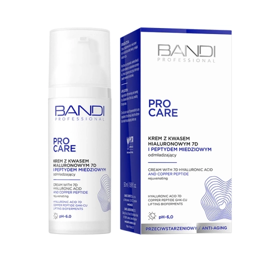 Bandi Pro Care Anti-Falten-Gesichtscreme mit Hyaluronsäure 50ml