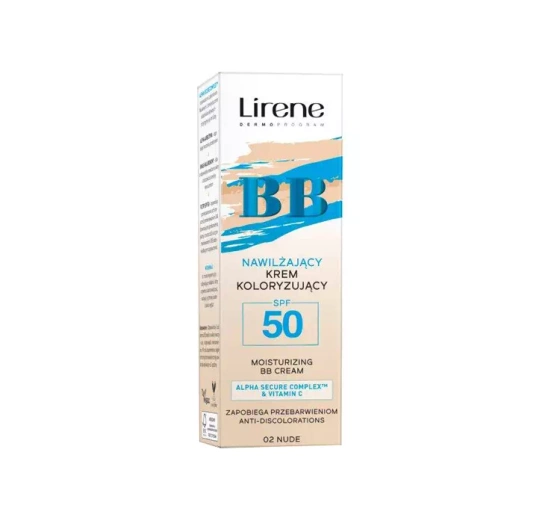 LIRENE FEUCHTIGKEITSSPENDENDE BB CREME SPF50 02 NUDE 30ML