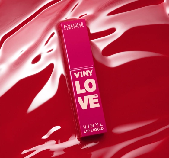 Eveline Cosmetics Vinylove Langanhaltender Flüssiglippenstift mit Vinyl-Finish 10 Blushy 4 ml