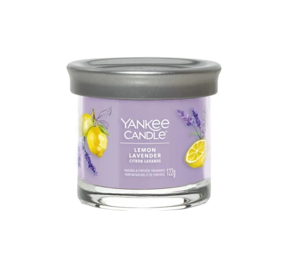 Yankee Candle Signature Tumbler Kleine Duftkerze Lemon Lavender 122 g