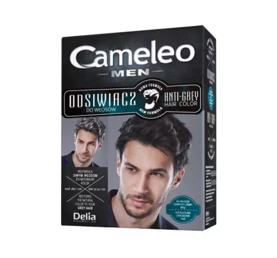 Kliknij na zdjęcie, aby je powiększyć DELIA CAMELEO MEN ANTI GRAU FÜR SCHWARZE HAARE