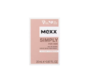 MEXX SIMPLY FOR HER EDT SPRAY 20ML