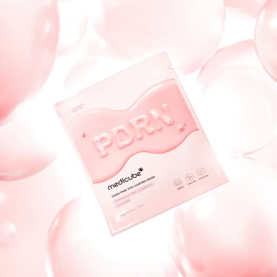 Kliknij na zdjęcie, aby je powiększyć Medicube PDRN Pink Vita Coating Mask Regenerierende Sheet-Maske 22 g