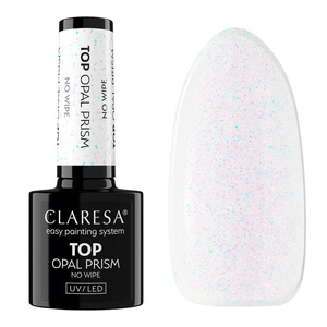 Claresa Top Opal Prism No Wipe – Hybrid-Topcoat ohne Abwischen, 5 g