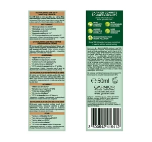GARNIER SKIN NATURALS HYALURONIC ALOE ALL-IN-1 FEUCHTIGKEITSSPENDENDE BB-CREME MEDIUM 50ML