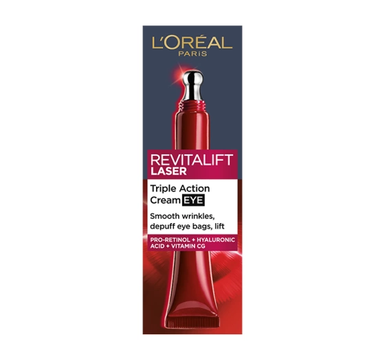 Kliknij na zdjęcie, aby je powiększyć LOREAL REVITALIFT LASER X3 AUGENPFLEGE 15 ML