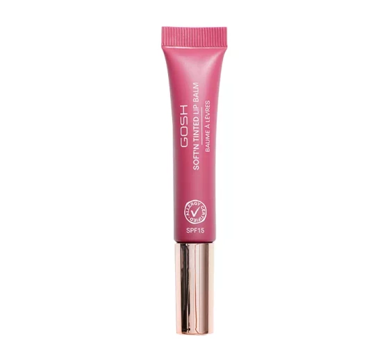 Kliknij na zdjęcie, aby je powiększyć GOSH SOFT'N TINTED VEGANER LIPPENBALSAM SPF 15 006 BERRY 8ML