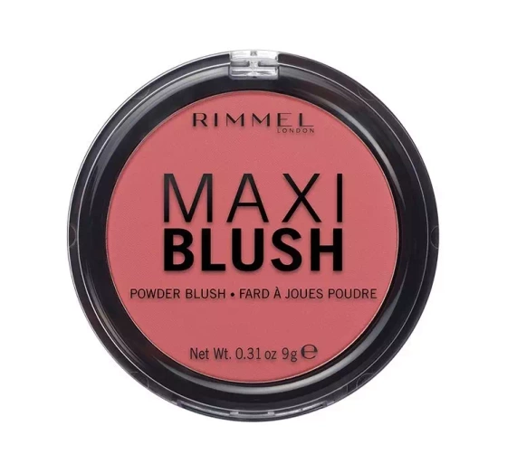Kliknij na zdjęcie, aby je powiększyć RIMMEL MAXI BLUSH ROUGE 003 WILD CARD 9G