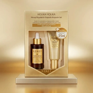 Holika Holika Honey Royalactin Propolis Ampoule Set Gesichtscreme 25 ml + Lifting-Ampulle 30 ml