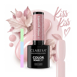 Claresa Hybrid-Nagellack „Lipstick Muse“ 4, 5 g