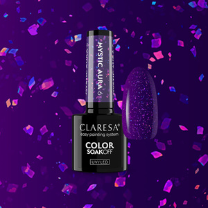 Claresa Hybrid-Nagellack Mystic Aura 6, 5 g
