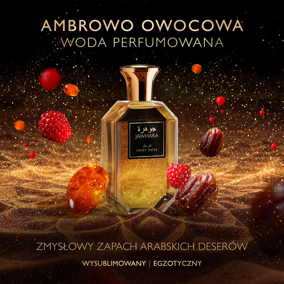 Kliknij na zdjęcie, aby je powiększyć Jawhara Sweet Dates Eau de Parfum Spray 100 ml