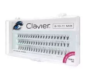 CLAVIER CLASSIC MIX KÜNSTLICHE WIMPERNBÜSCHEL 9 10 11 MM