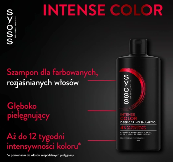 SYOSS COLOR SHAMPOO FÜR GEFÄRBTES UND GEBLEICHTES HAAR 440ML