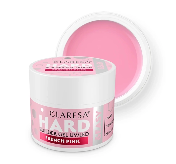 Claresa Hard & Easy Aufbaugel French Pink 12 g