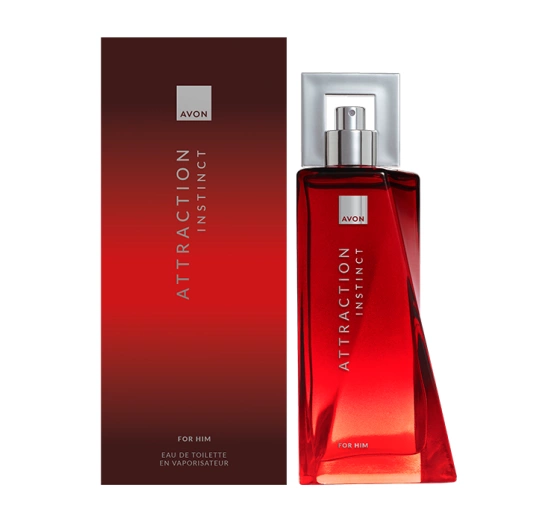 Kliknij na zdjęcie, aby je powiększyć Avon Attraction Instinct for Him Eau de Toilette Spray 75 ml