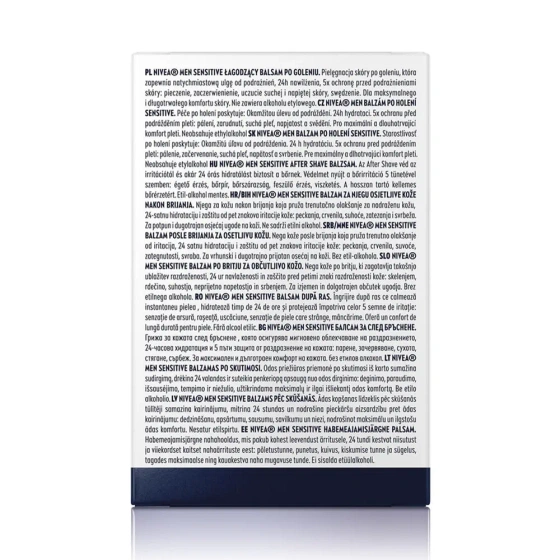 NIVEA MEN Sensitive Real Madrid Aftershave Balsam für Männer 100 ml