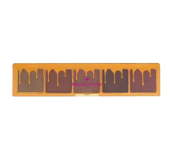 Kliknij na zdjęcie, aby je powiększyć I HEART REVOLUTION MINI CHOCOLATE PALETTE MILK CHOCOLATE GANACHE 1,1G