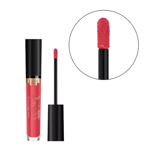 MAX FACTOR LIPFINITY VELVET MATTE FLÜSSIGER LIPPENSTIFT 025 RED LUXURY 3,5ML
