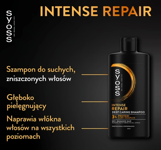 SYOSS REPAIR SHAMPOO FÜR BESCHÄDIGTES UND TROCKENES HAAR 440ML