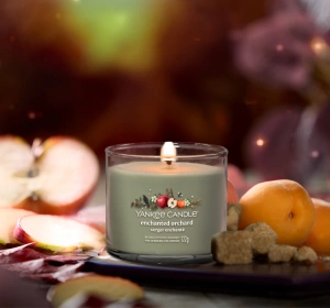 Yankee Candle Signature Tumbler Kleine Duftkerze Enchanted Orchard 122 g