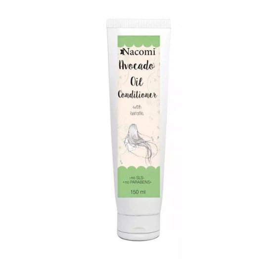 Kliknij na zdjęcie, aby je powiększyć Nacomi Haarspülung mit Avocadoöl und Keratin, 150 ml