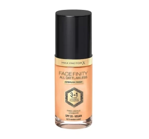 MAX FACTOR FACEFINITY ALL DAY FLAWLESS 3IN1 VEGANE GRUNDIERUNG W70 WARM SAND 30ML